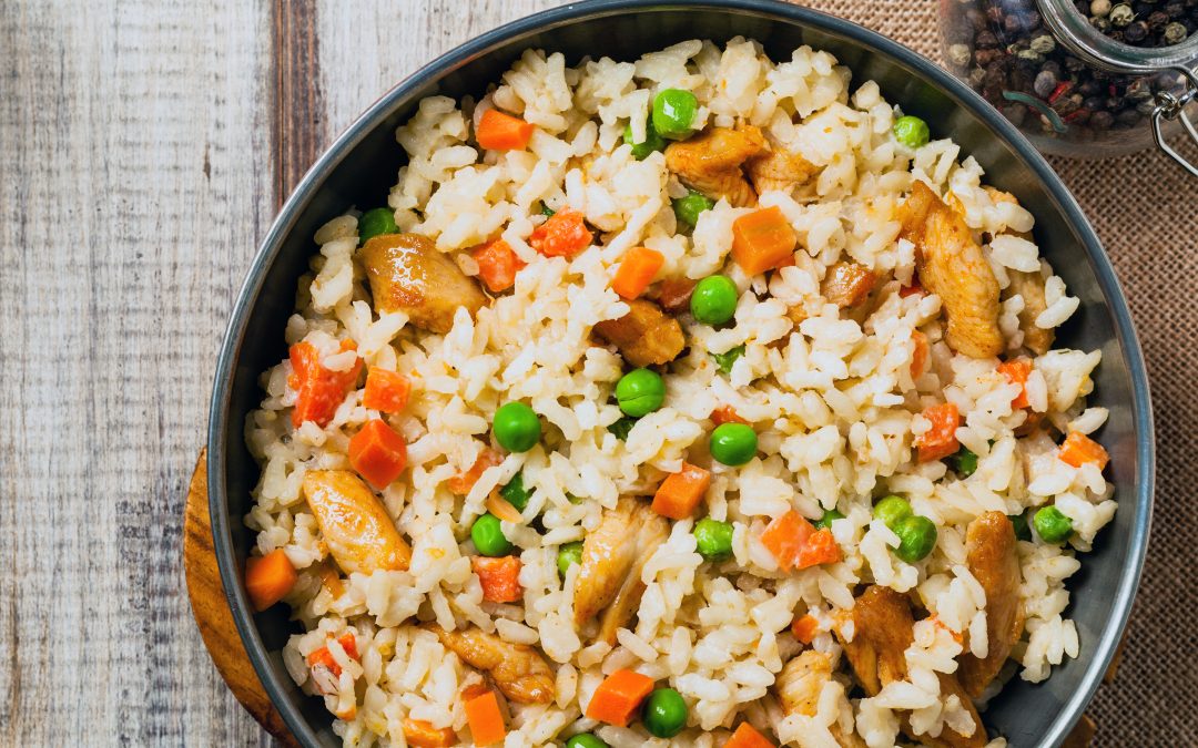 RECIPE: Turkey, Rice and Peas