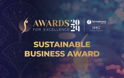 Sustainable Business Award Finalist!