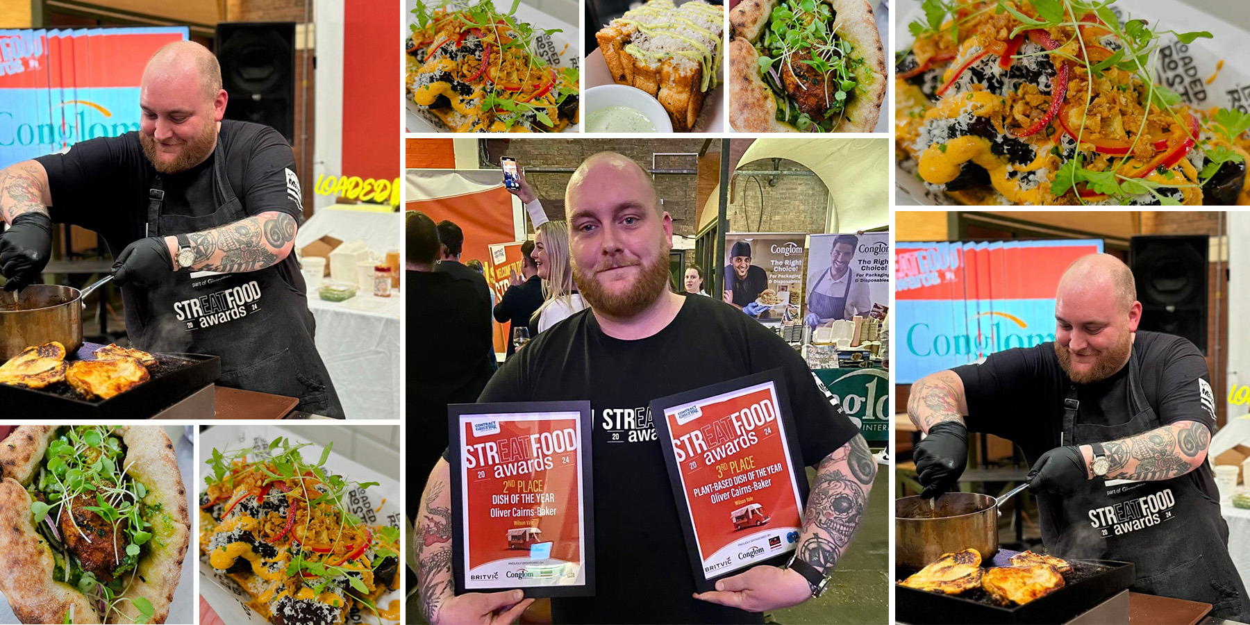 Ollie at the StrEATfood Awards